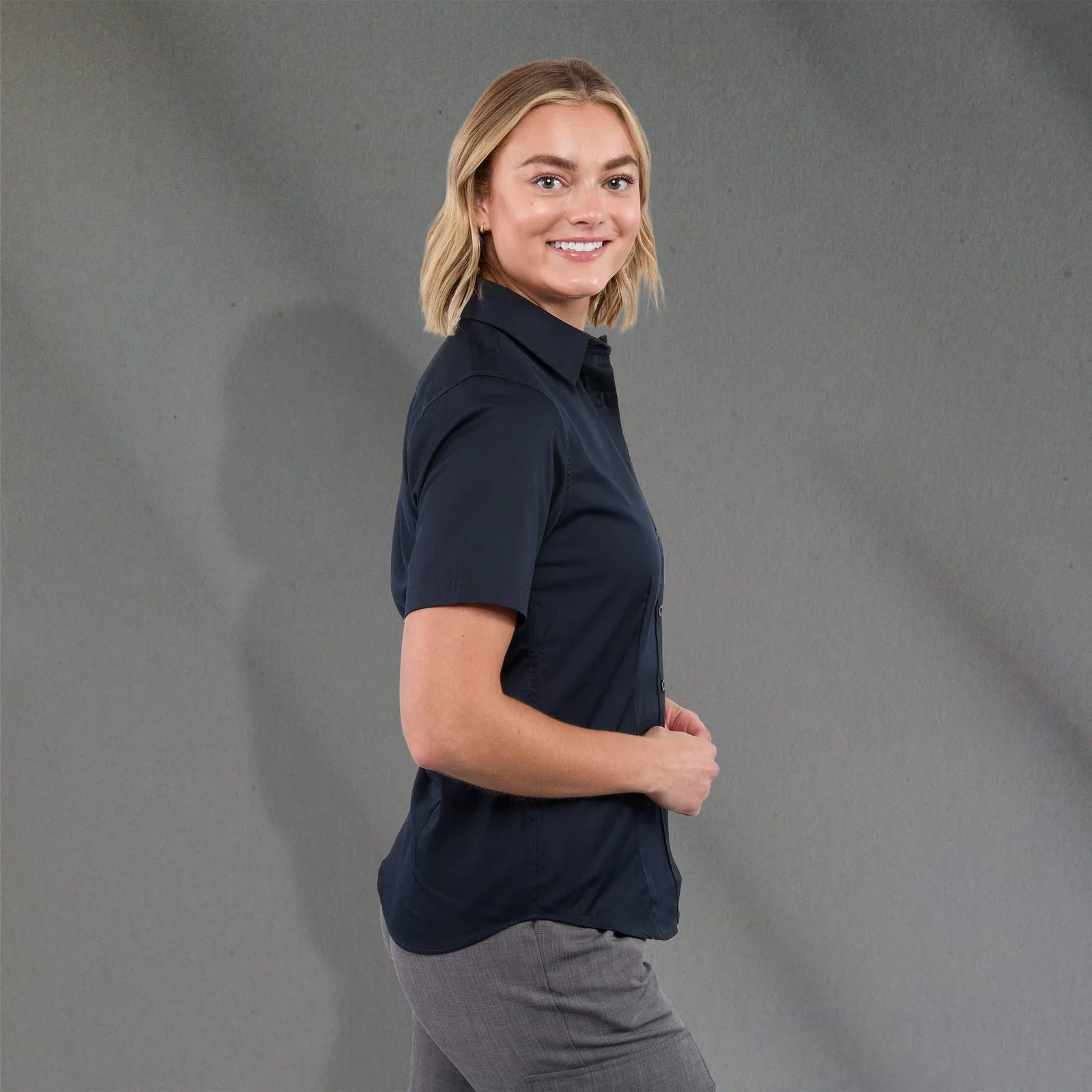 Personalized Women's Stirling Short Sleeve Shirt — view 49