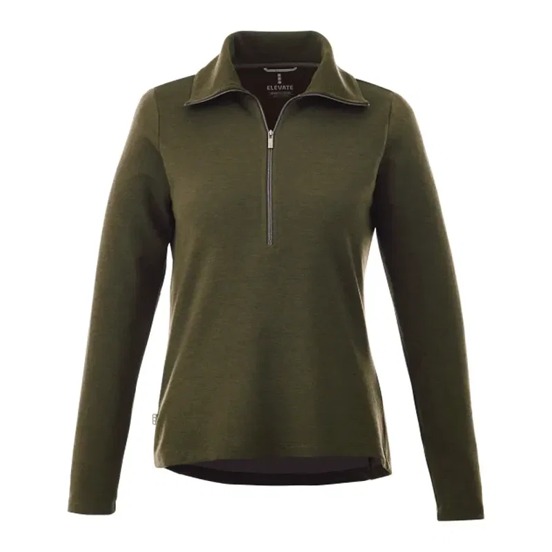 Custom Stratton Women's Knit Half Zip Top — view 17