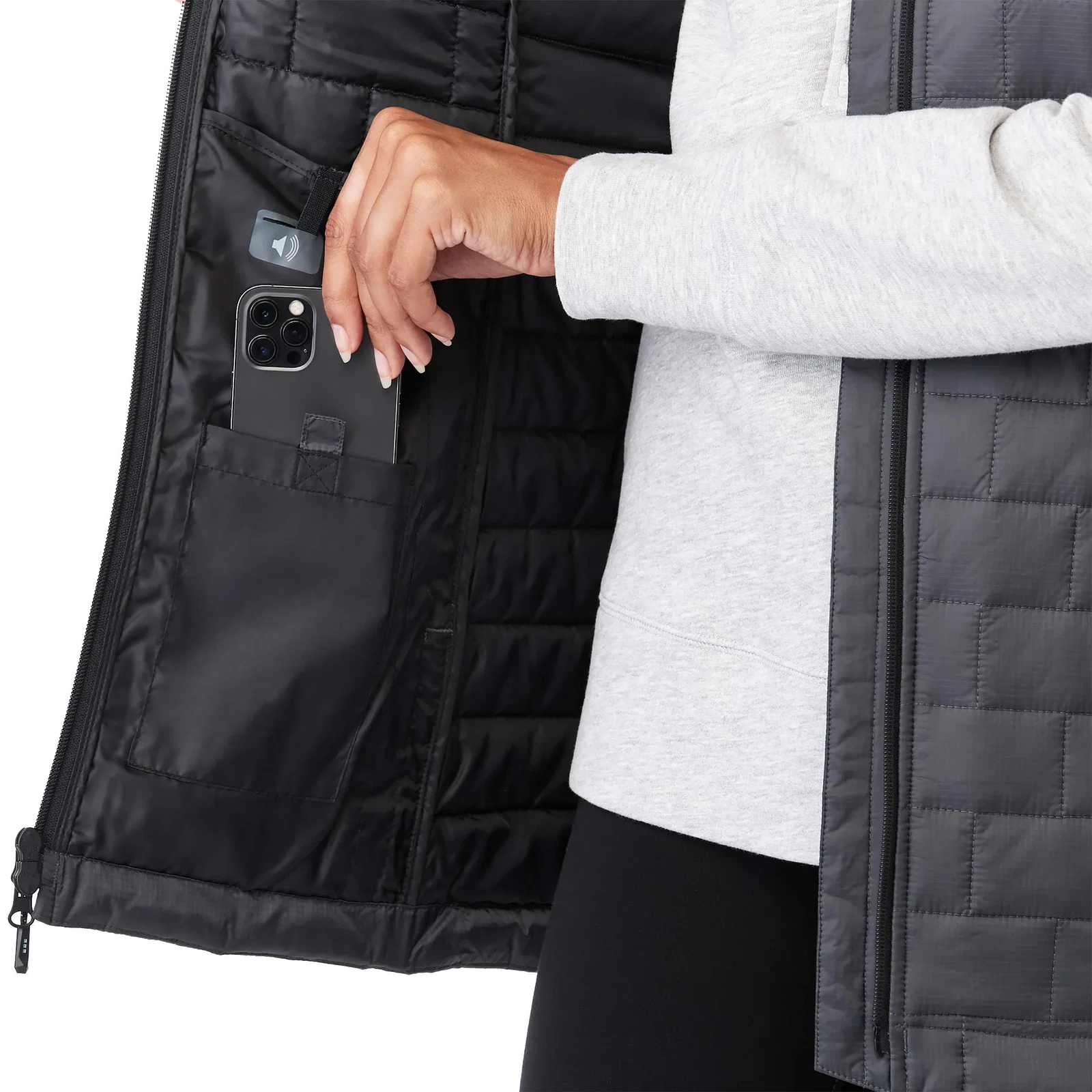 Personalized Telluride Packable Insulated Puffer Vest for Women — view 43