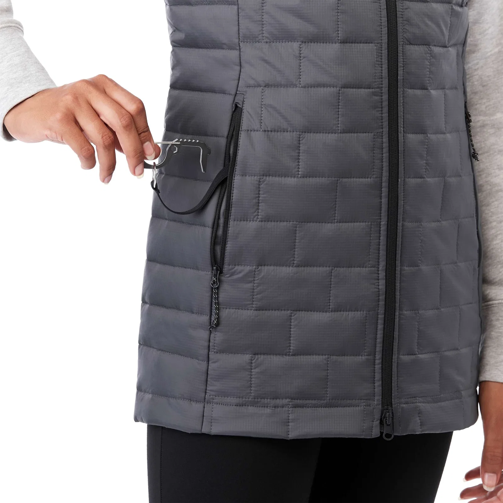 Personalized Telluride Packable Insulated Puffer Vest for Women — view 44