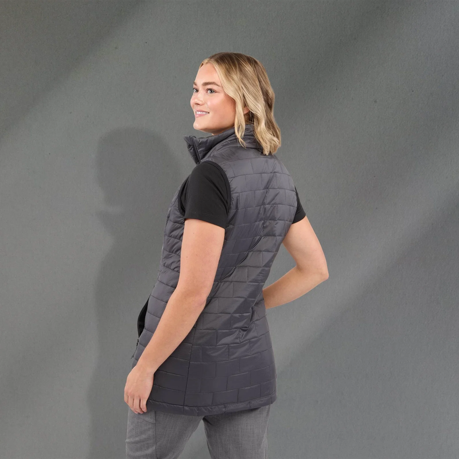 Personalized Telluride Packable Insulated Puffer Vest for Women — view 46