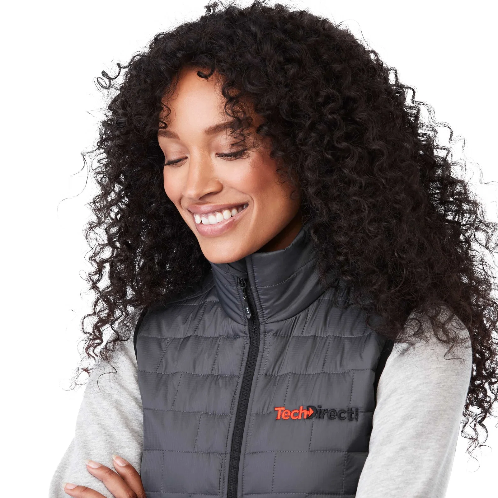 Personalized Telluride Packable Insulated Puffer Vest for Women — view 53