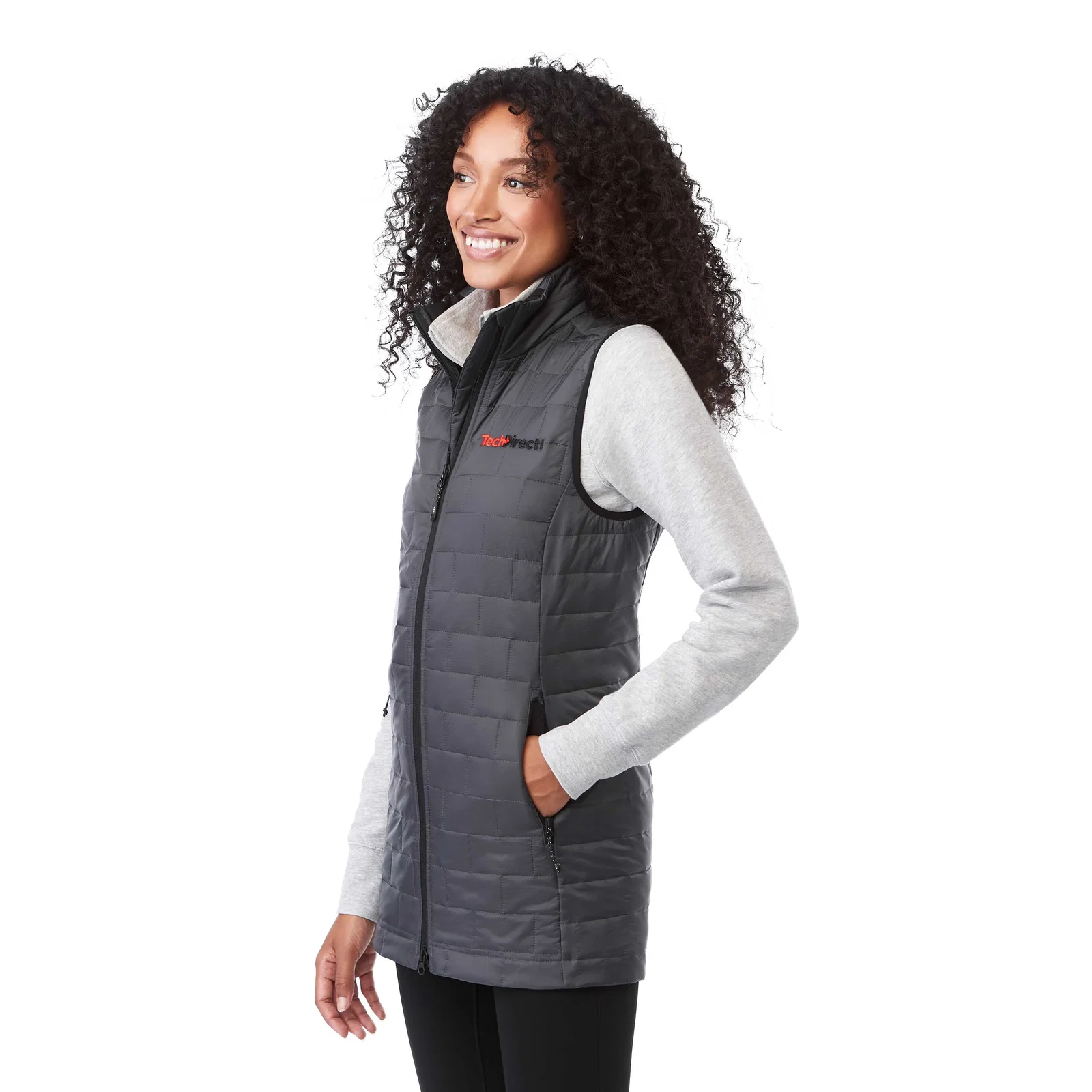 Personalized Telluride Packable Insulated Puffer Vest for Women — view 54