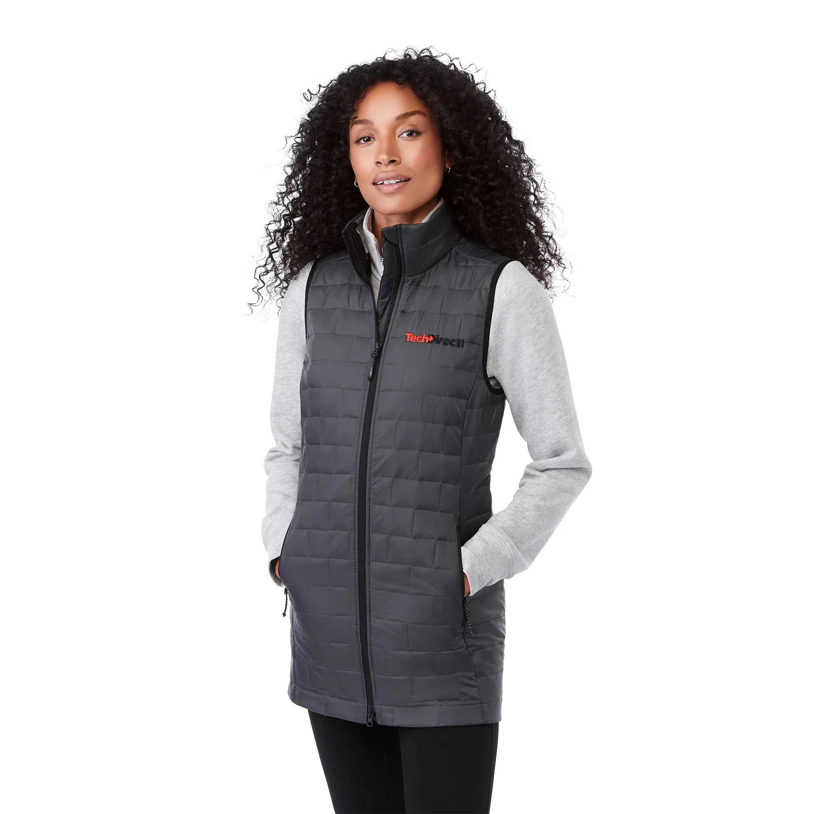 Personalized Telluride Packable Insulated Puffer Vest for Women — view 55