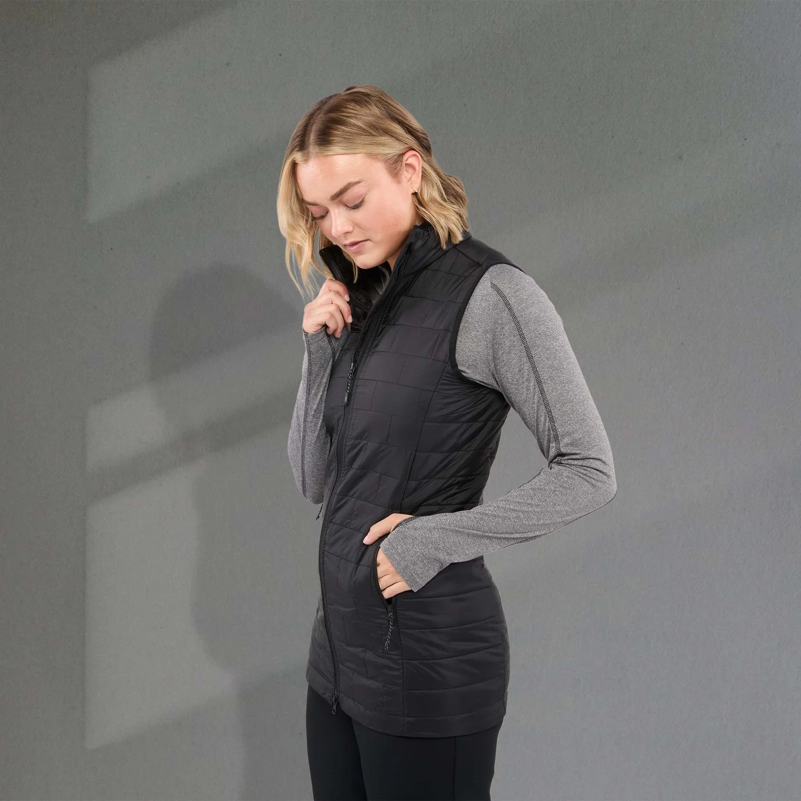 Personalized Telluride Packable Insulated Puffer Vest for Women — view 62