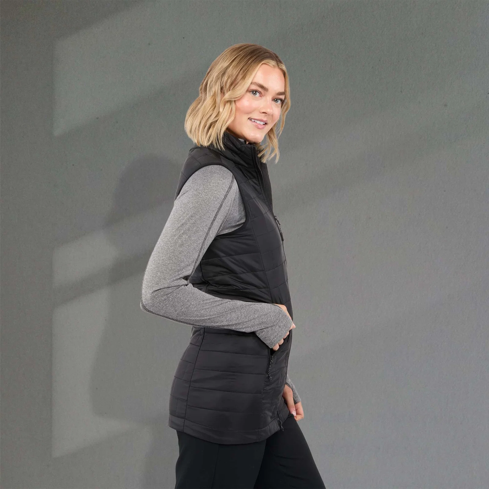 Personalized Telluride Packable Insulated Puffer Vest for Women — view 64
