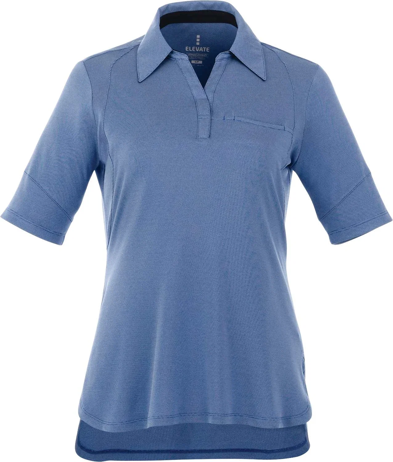 Custom Branded Women's Torres Short Sleeve Polo with UV Protection — view 8