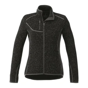 Custom Branded Women's Tremblant Full Zip Sweater Jacket with Thumb Holes