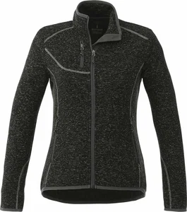 Custom Branded Women's Tremblant Full Zip Sweater Jacket with Thumb Holes