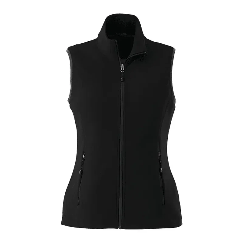 Custom Women's Tyndall Microfleece Vest — view 10