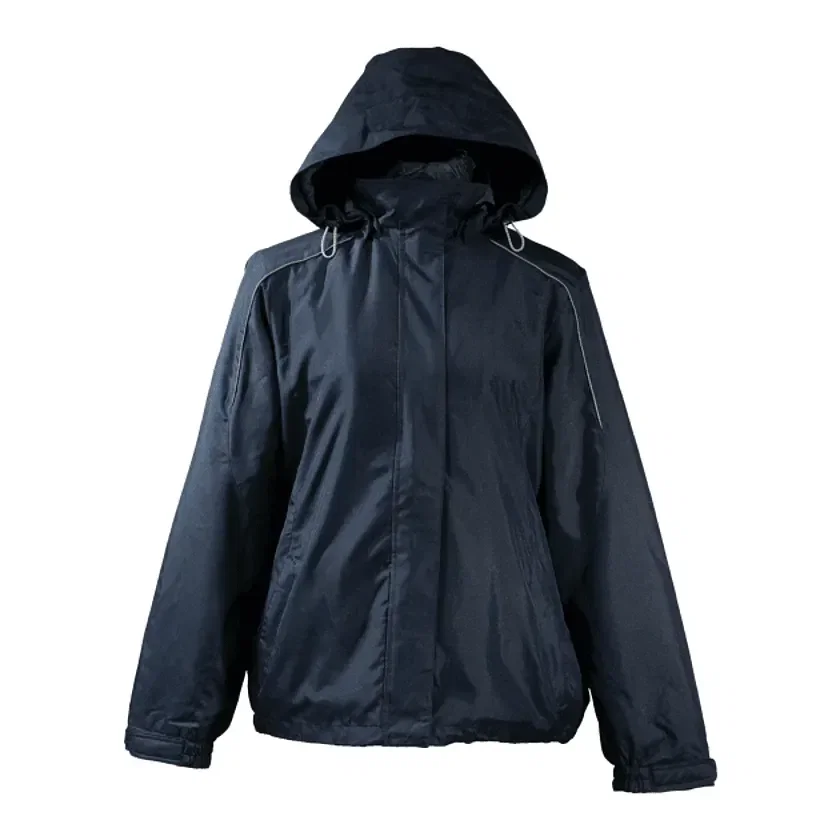 Customizable Valencia Waterproof Fleece 3-in-1 Jacket With Detachable Hood For Women — view 3