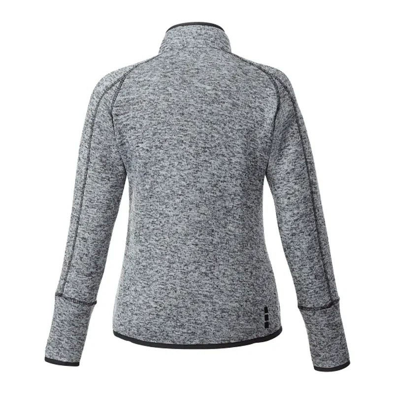 Custom Women's Vorlage Knit Half Zip Pullover Jacket — view 11