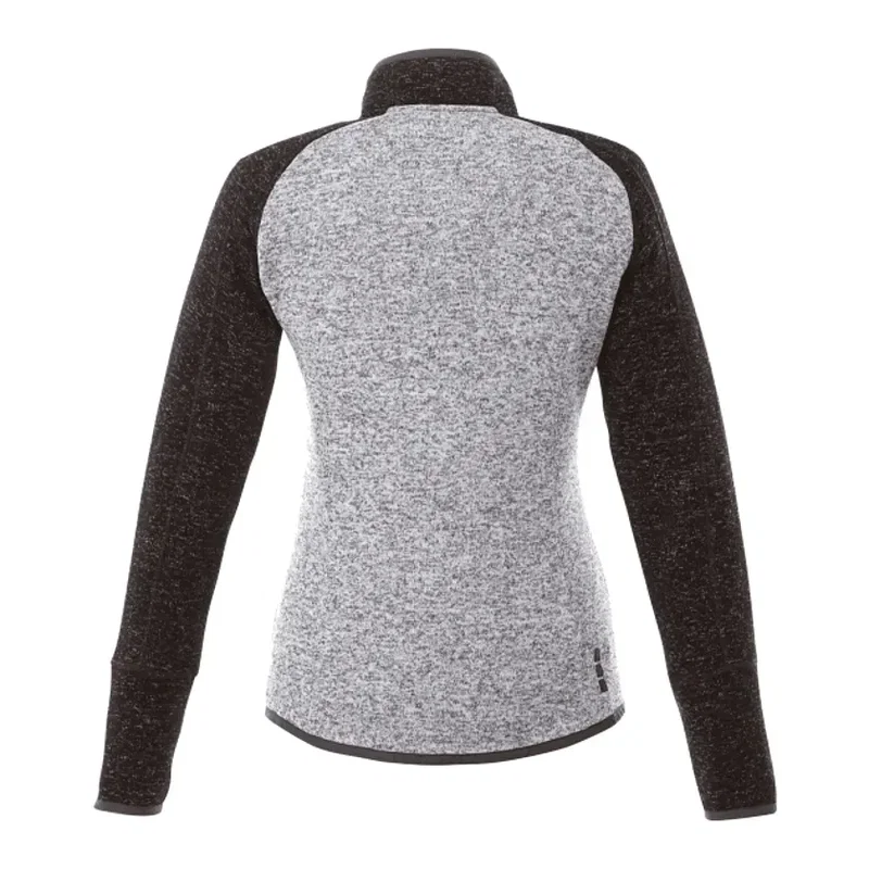 Custom Women's Vorlage Knit Half Zip Pullover Jacket — view 16