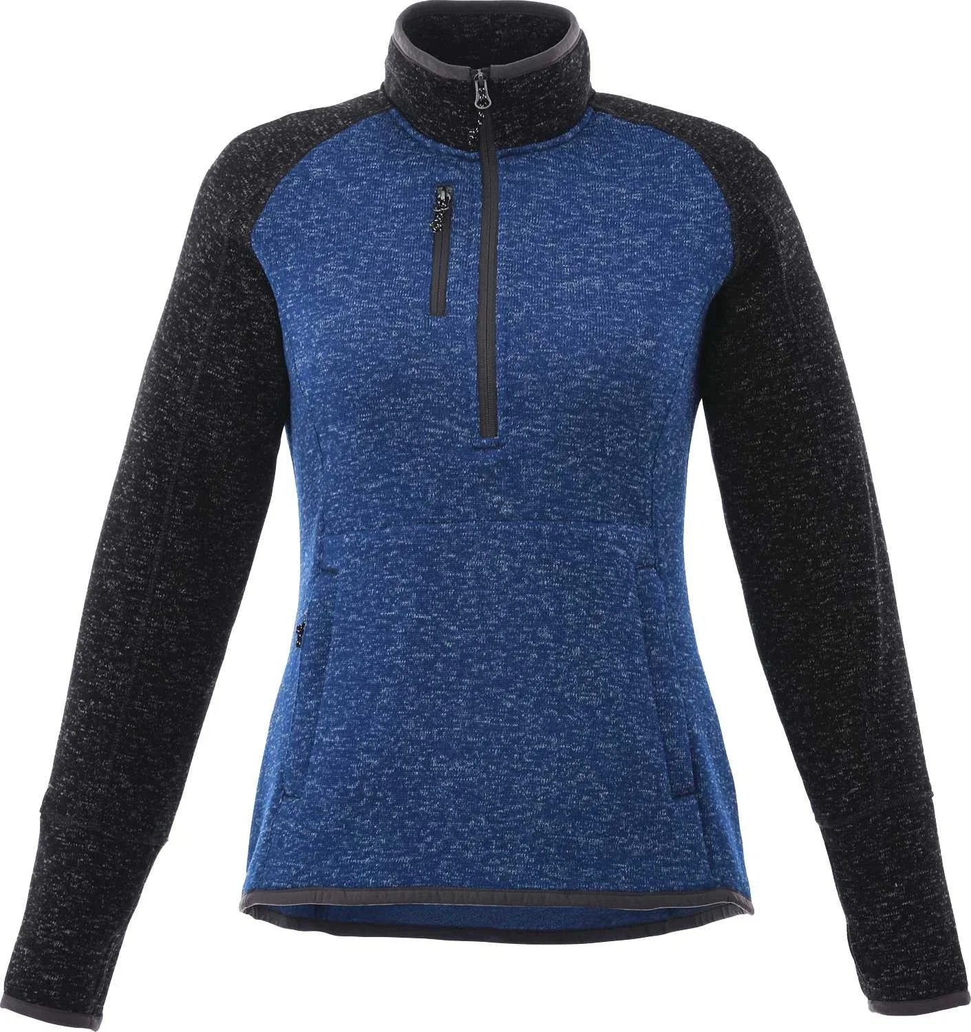 Custom Women's Vorlage Knit Half Zip Pullover Jacket — view 23