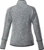 Women's Vorlage Knit Half Zip Pullover Jacket in Light Hthr Grey/Blk Smk Hthr
