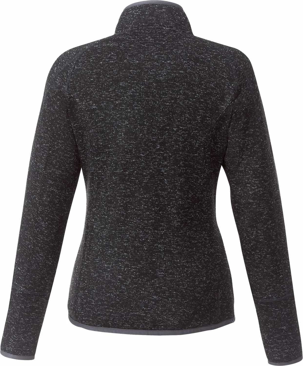 Custom Women's Vorlage Knit Half Zip Pullover Jacket — view 37