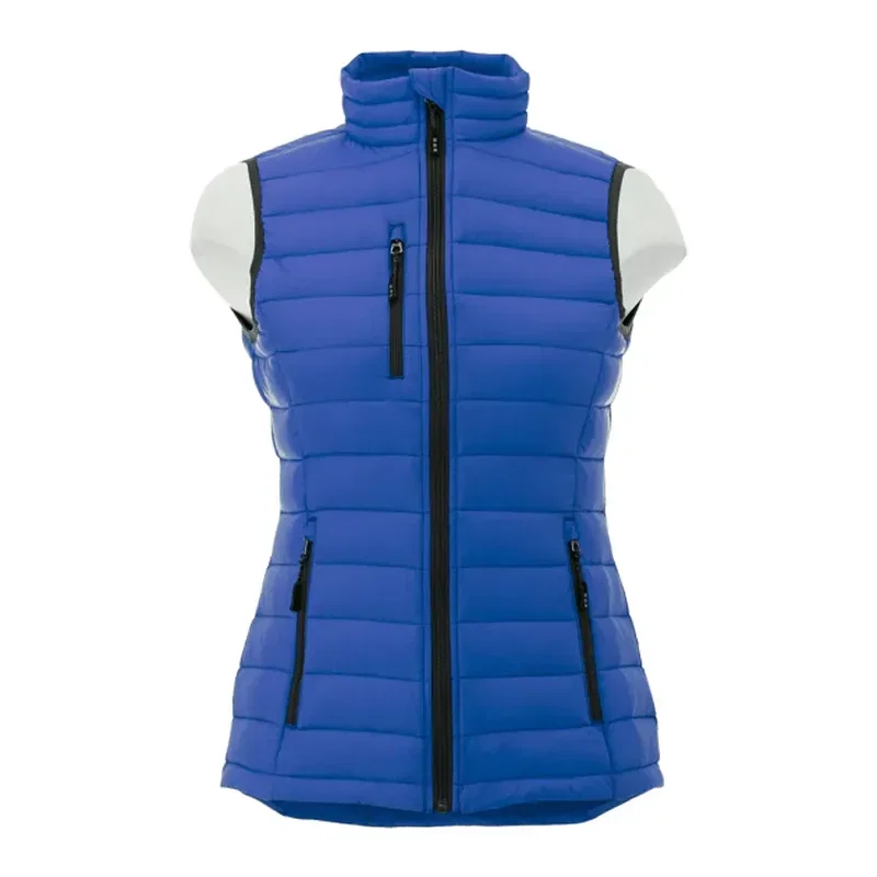 Custom Whistler Lightweight Down Puffer Vest for Women — view 10