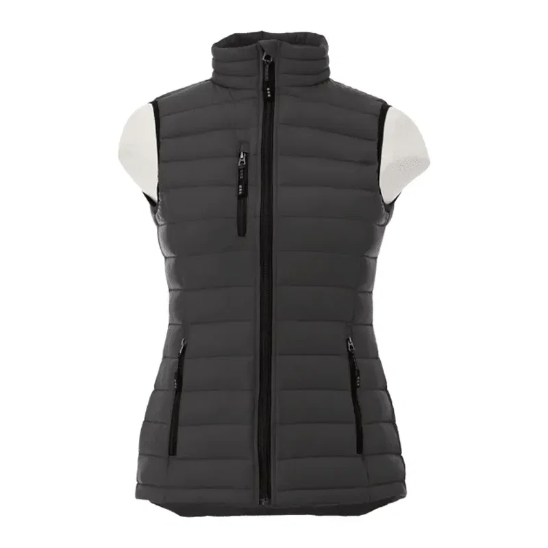 Custom Whistler Lightweight Down Puffer Vest for Women — view 16