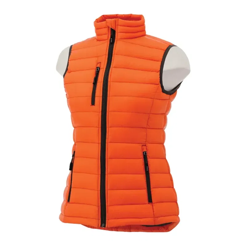 Custom Whistler Lightweight Down Puffer Vest for Women — view 3