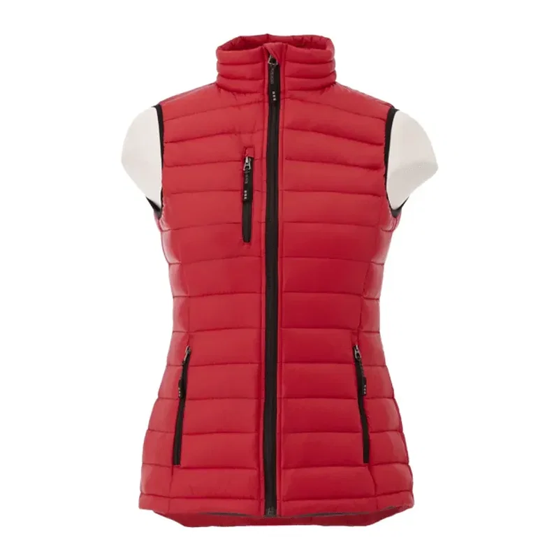 Custom Whistler Lightweight Down Puffer Vest for Women — view 4