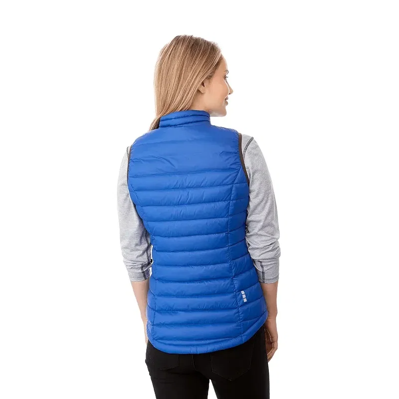 Custom Whistler Lightweight Down Puffer Vest for Women — view 9