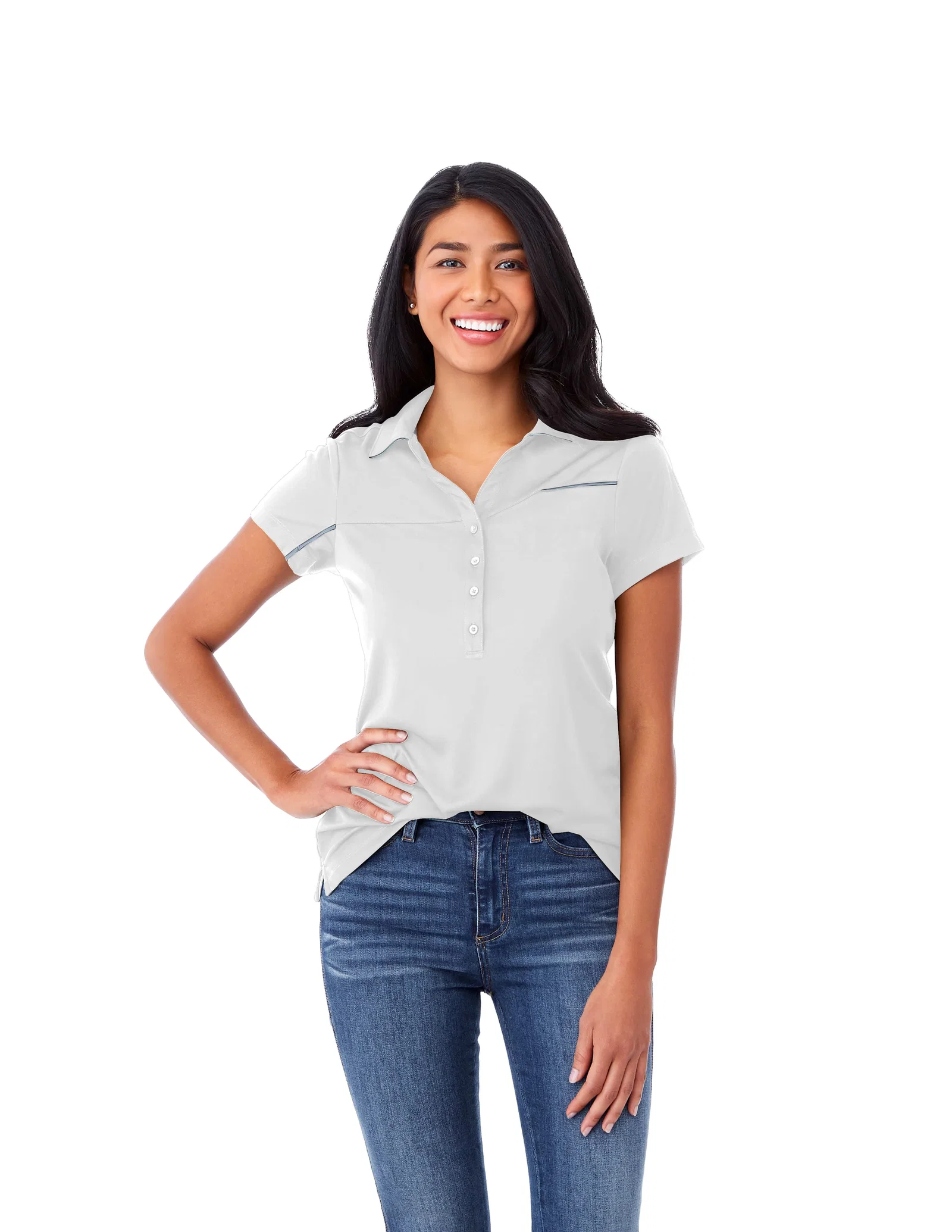 Personalized Women's WILCOX Short Sleeve Performance Polo — view 14