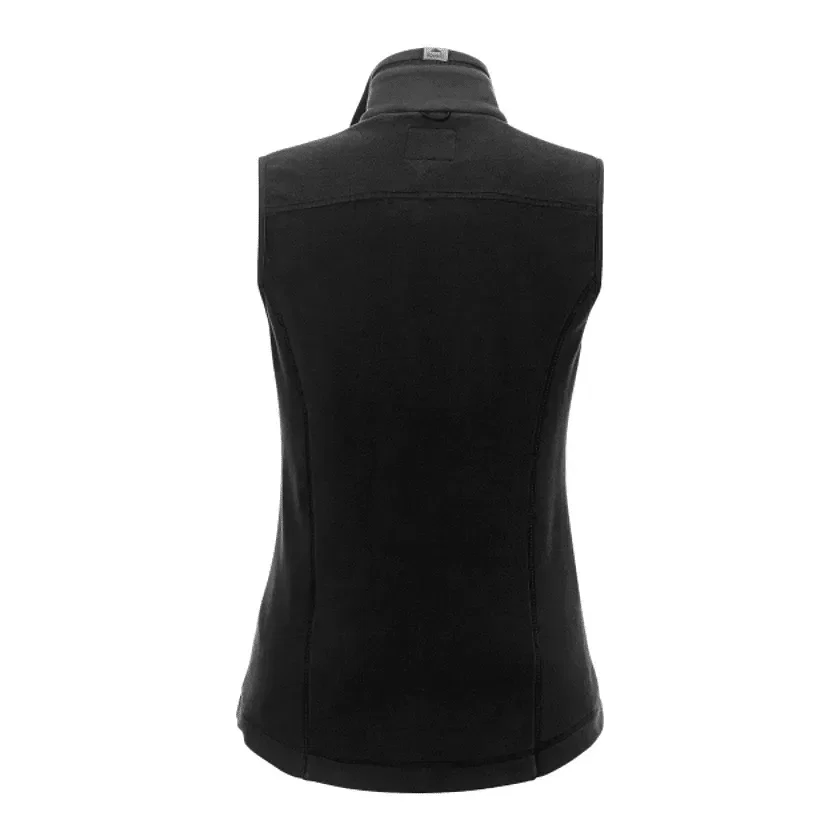 Custom Logo Microfleece Vest - Women's Willowbeach Roots73 — view 2