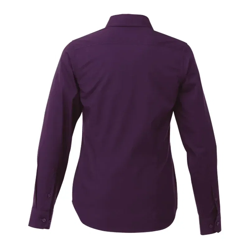 Custom Branded Wilshire Long Sleeve Button-Up Shirt for Women — view 21