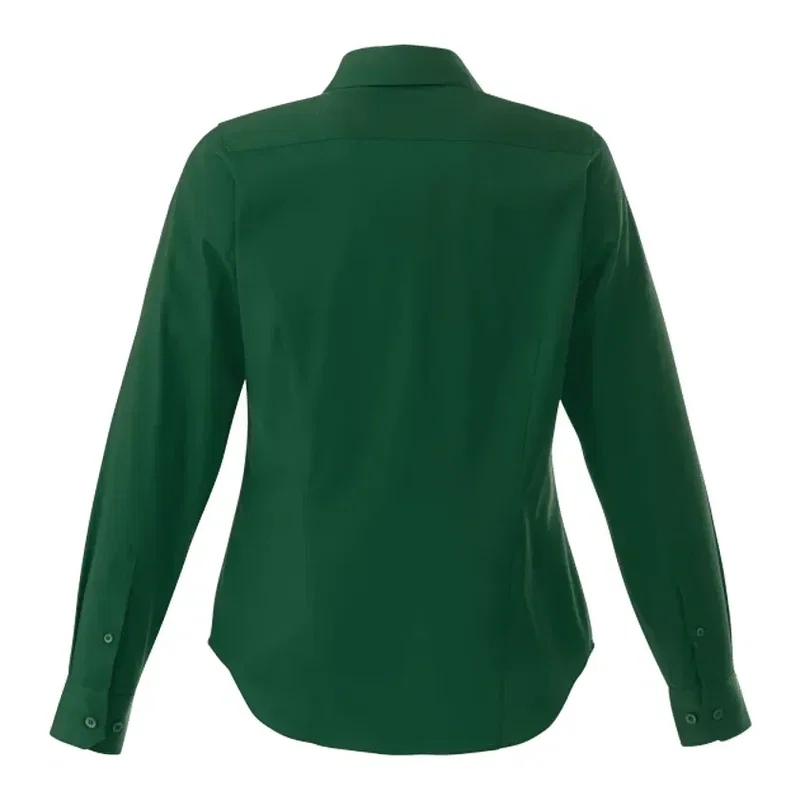 Custom Branded Wilshire Long Sleeve Button-Up Shirt for Women — view 23