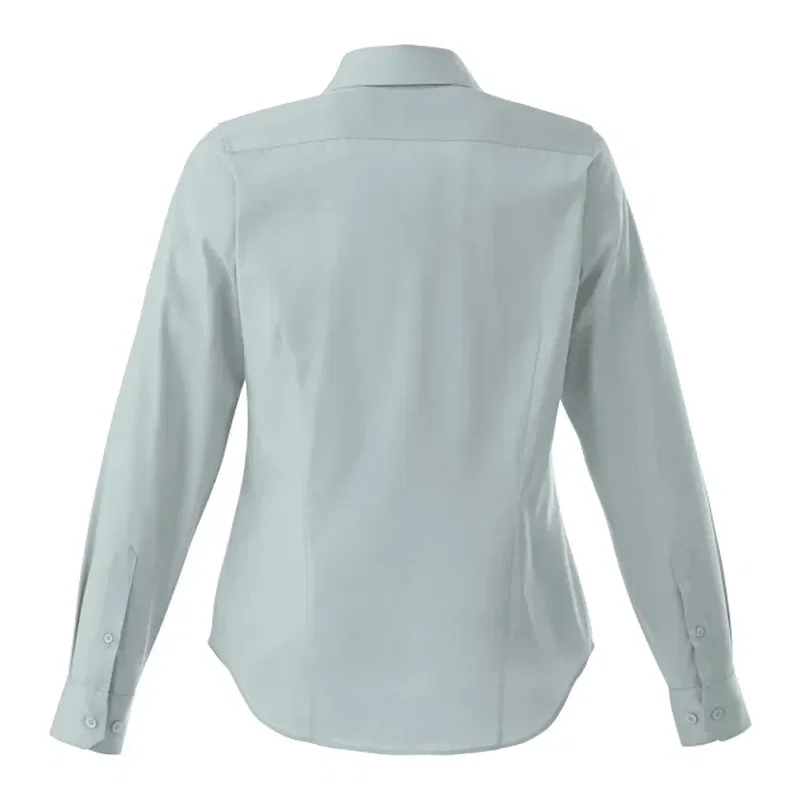 Custom Branded Wilshire Long Sleeve Button-Up Shirt for Women — view 25