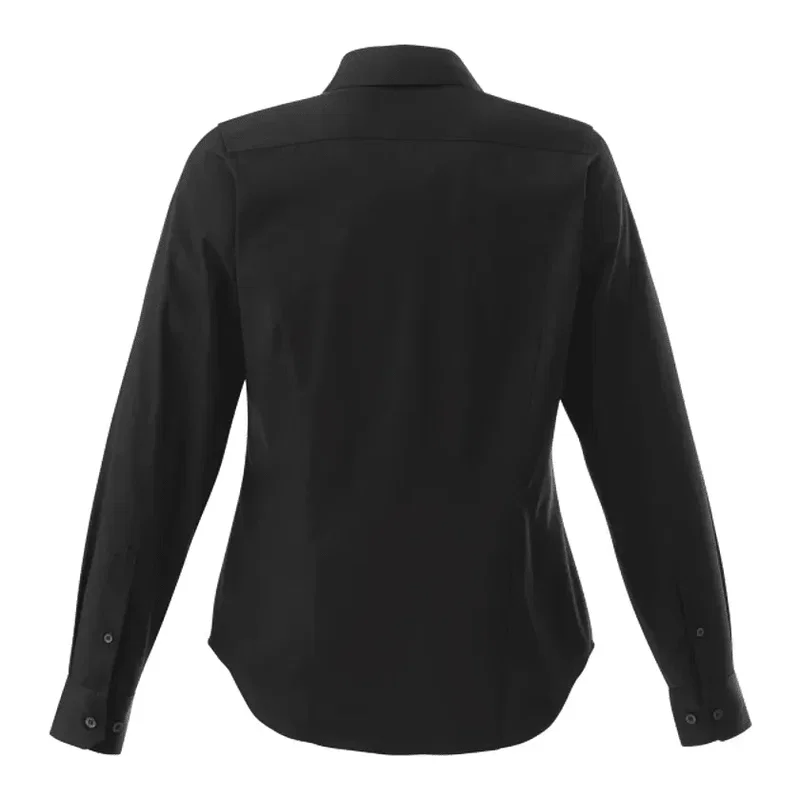 Custom Branded Wilshire Long Sleeve Button-Up Shirt for Women — view 27