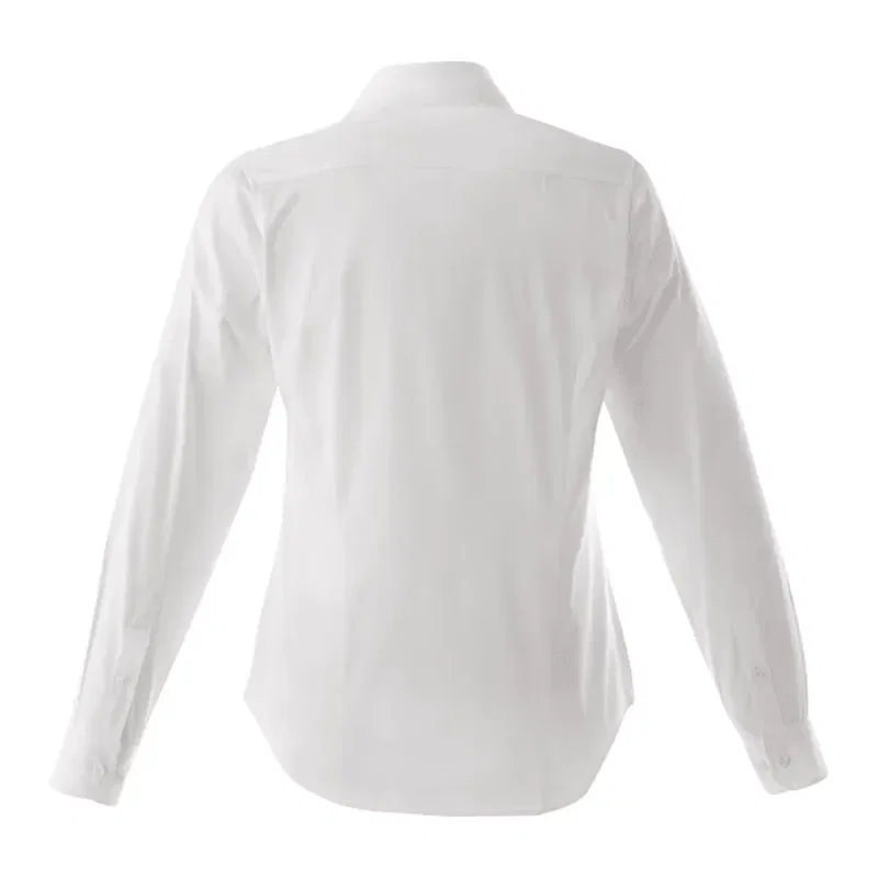 Custom Branded Wilshire Long Sleeve Button-Up Shirt for Women — view 4