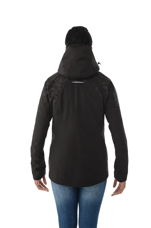 Customizable Women's 3-in-1 YAMASKA Waterproof Jacket with Detachable Hood — view 10