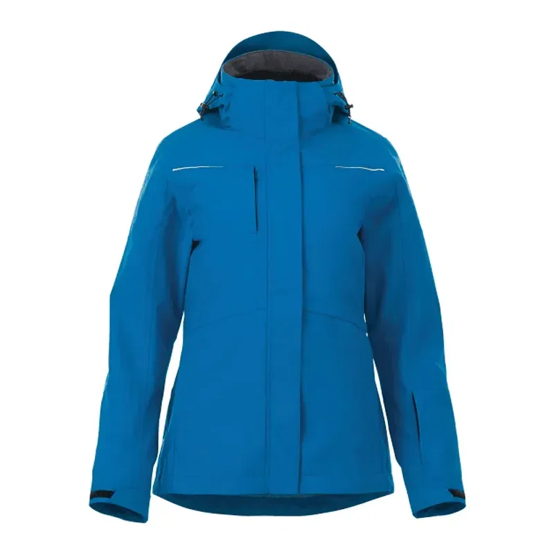 Customizable Women's 3-in-1 YAMASKA Waterproof Jacket with Detachable Hood — view 3