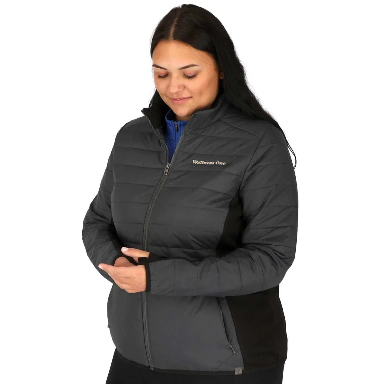 Custom Geneva Eco Hybrid Insulated Jacket for Women — view 11