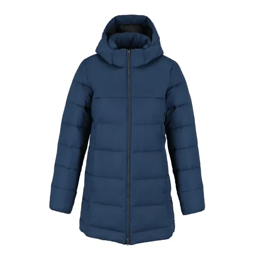 Custom Branded Geneva Eco Long Packable Insulated Jacket for Women — view 12