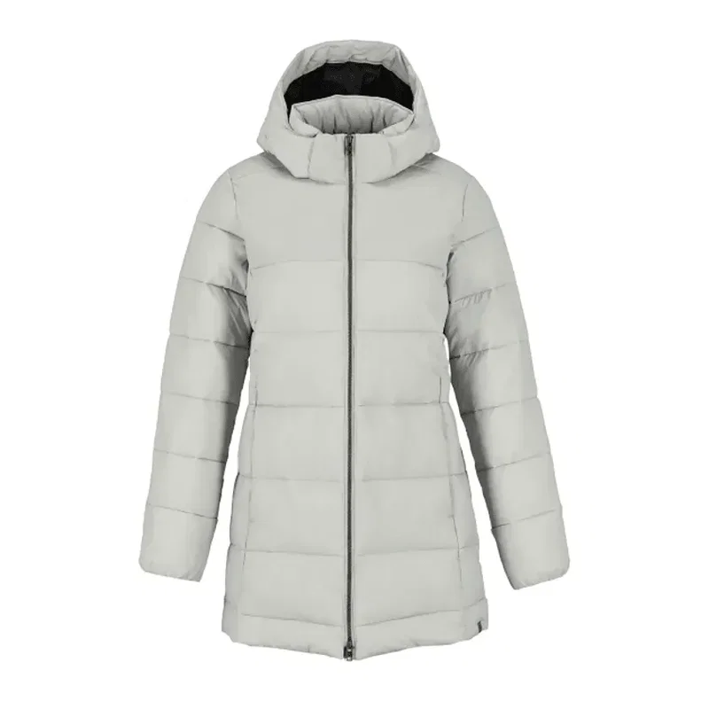 Custom Branded Geneva Eco Long Packable Insulated Jacket for Women — view 15