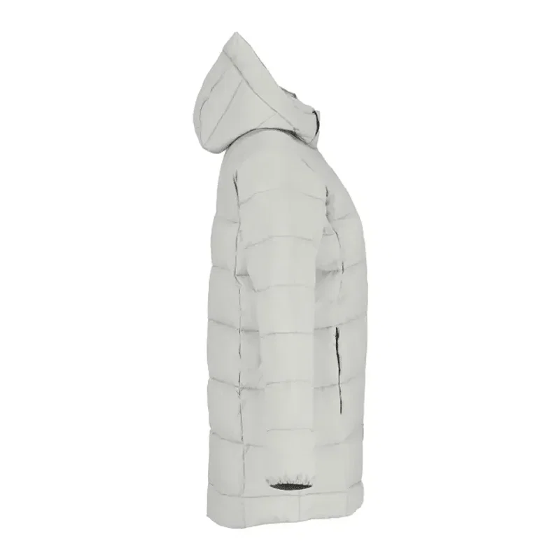 Custom Branded Geneva Eco Long Packable Insulated Jacket for Women — view 18