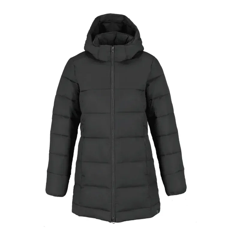 Custom Branded Geneva Eco Long Packable Insulated Jacket for Women — view 19
