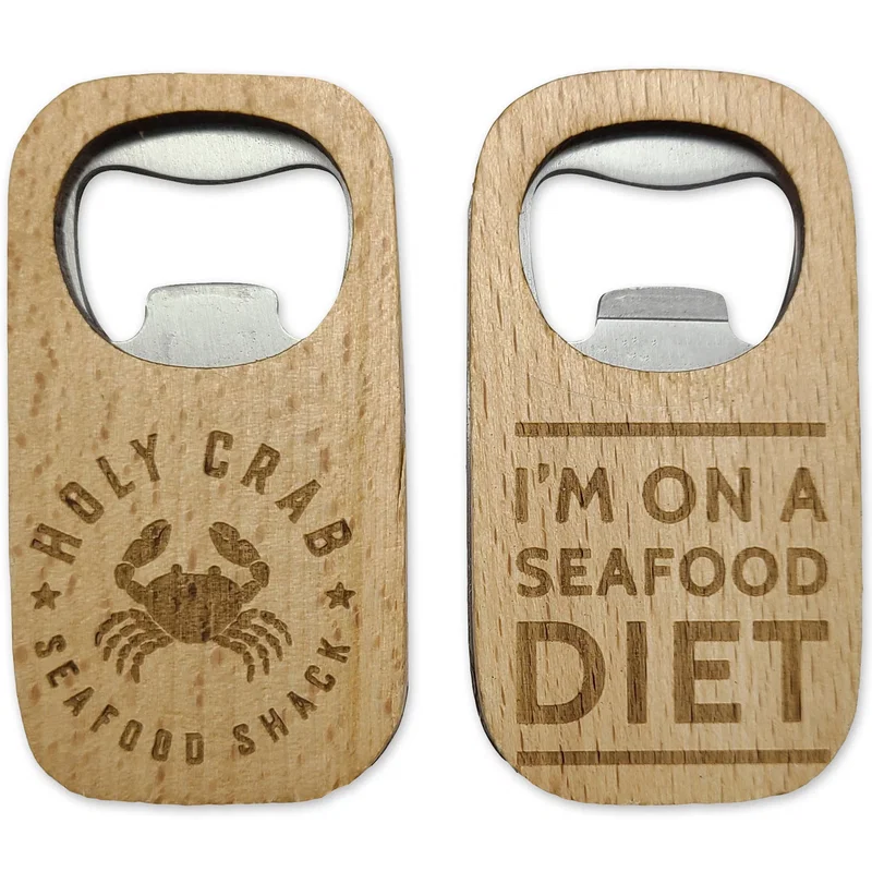 Wood Bottle Opener Mini — view 4