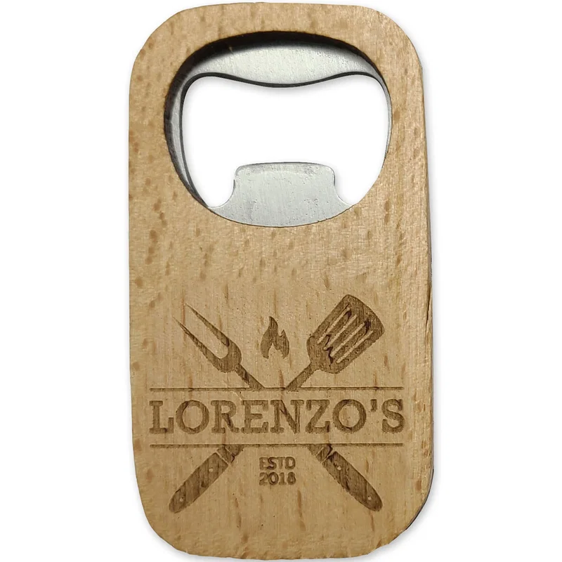 Wood Bottle Opener Mini — view 5