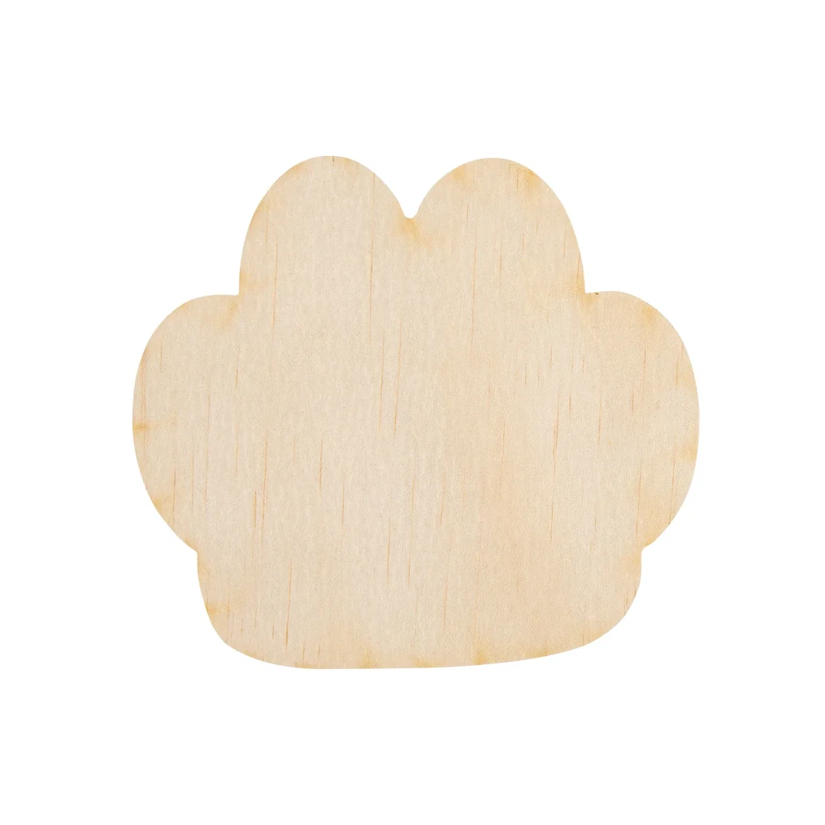 Angled view showing the thin wooden edge profile
