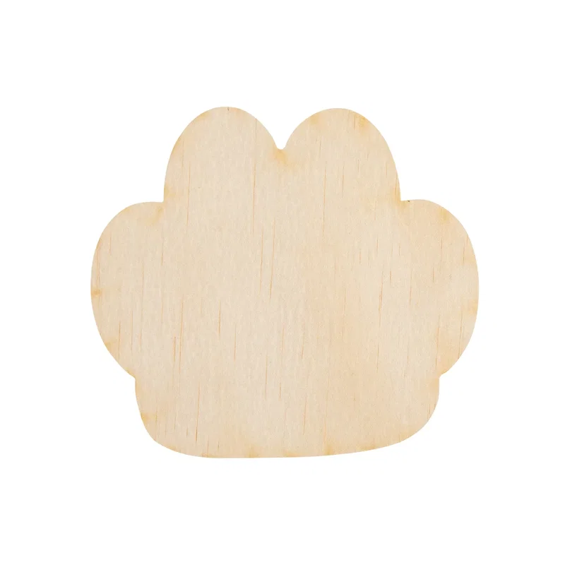 Angled view showing the thin wooden edge profile