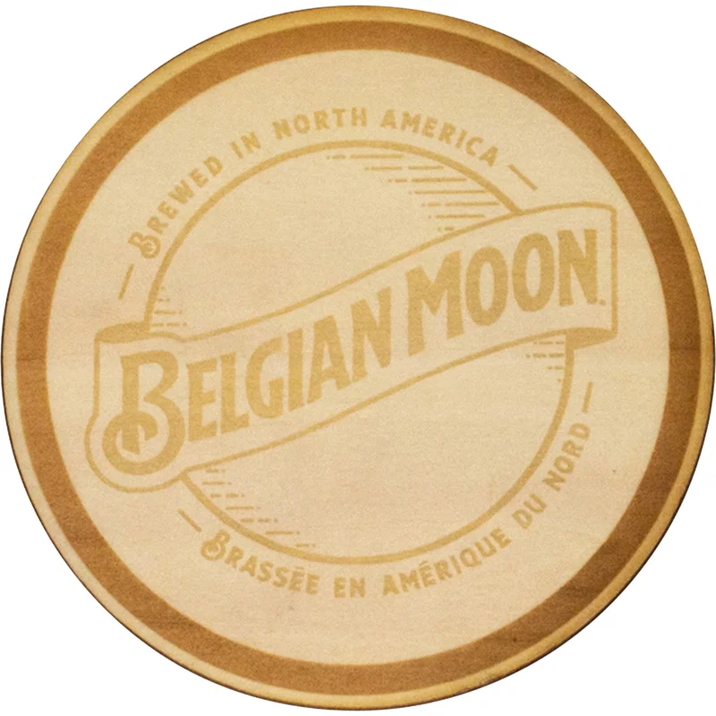 Wood Coasters: Round — view 2