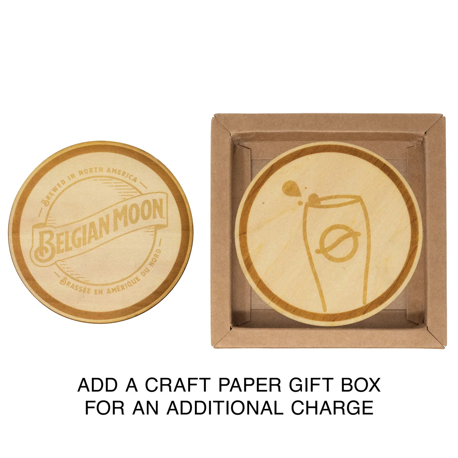 Wood Coasters: Round — view 4