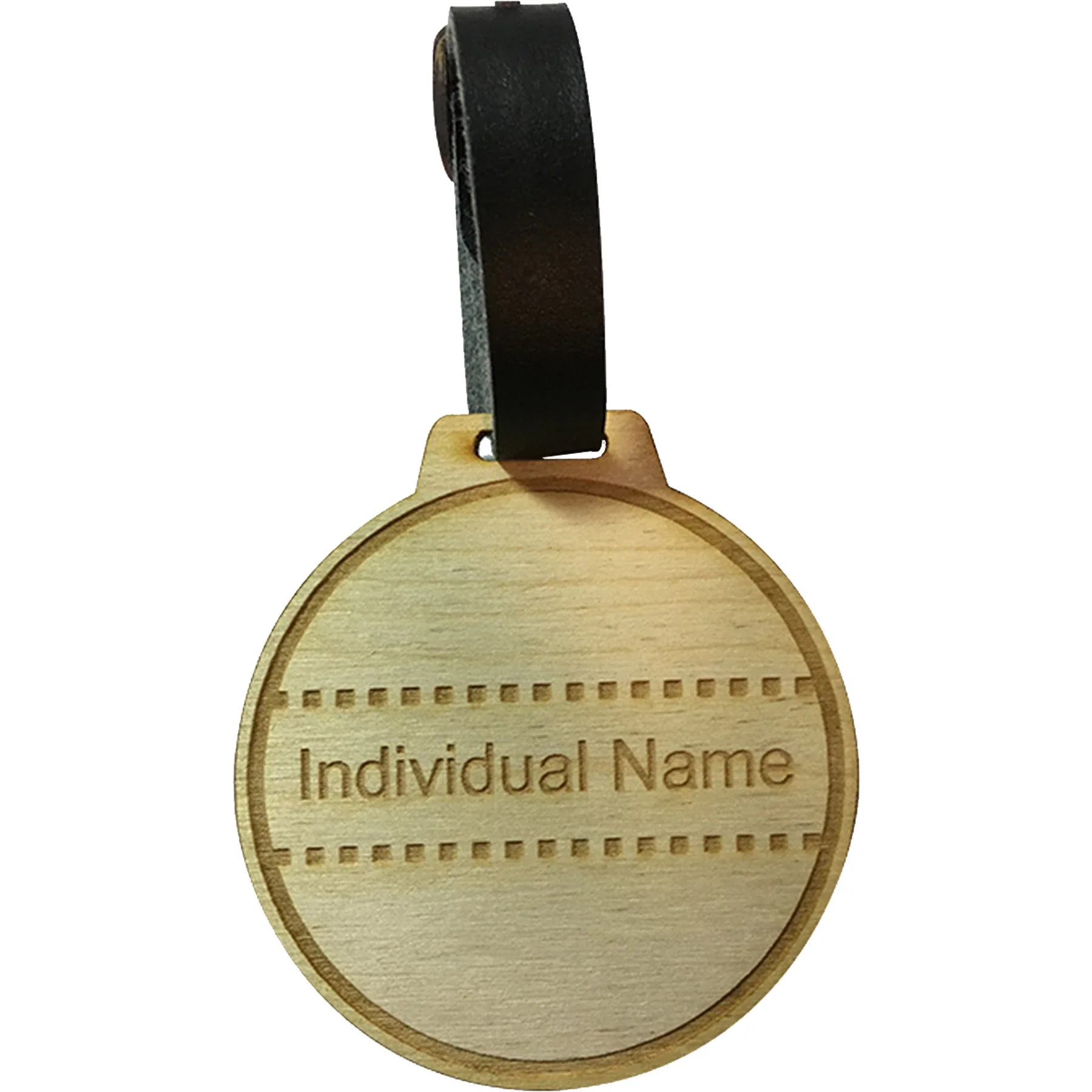 Wood Golf Bag Tags 2 H X 2 W