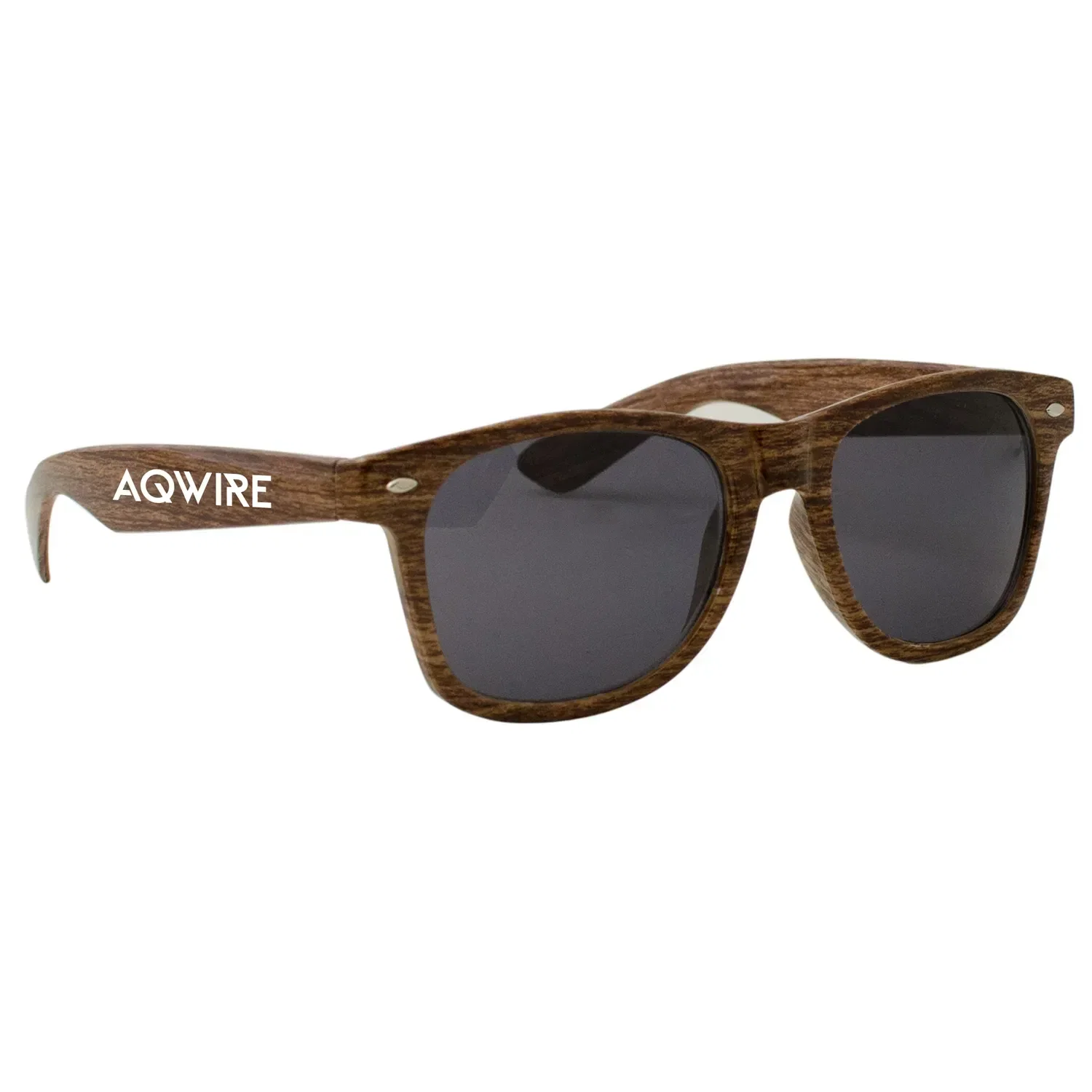 Personalized Wood Grain Sunglasses — view 3