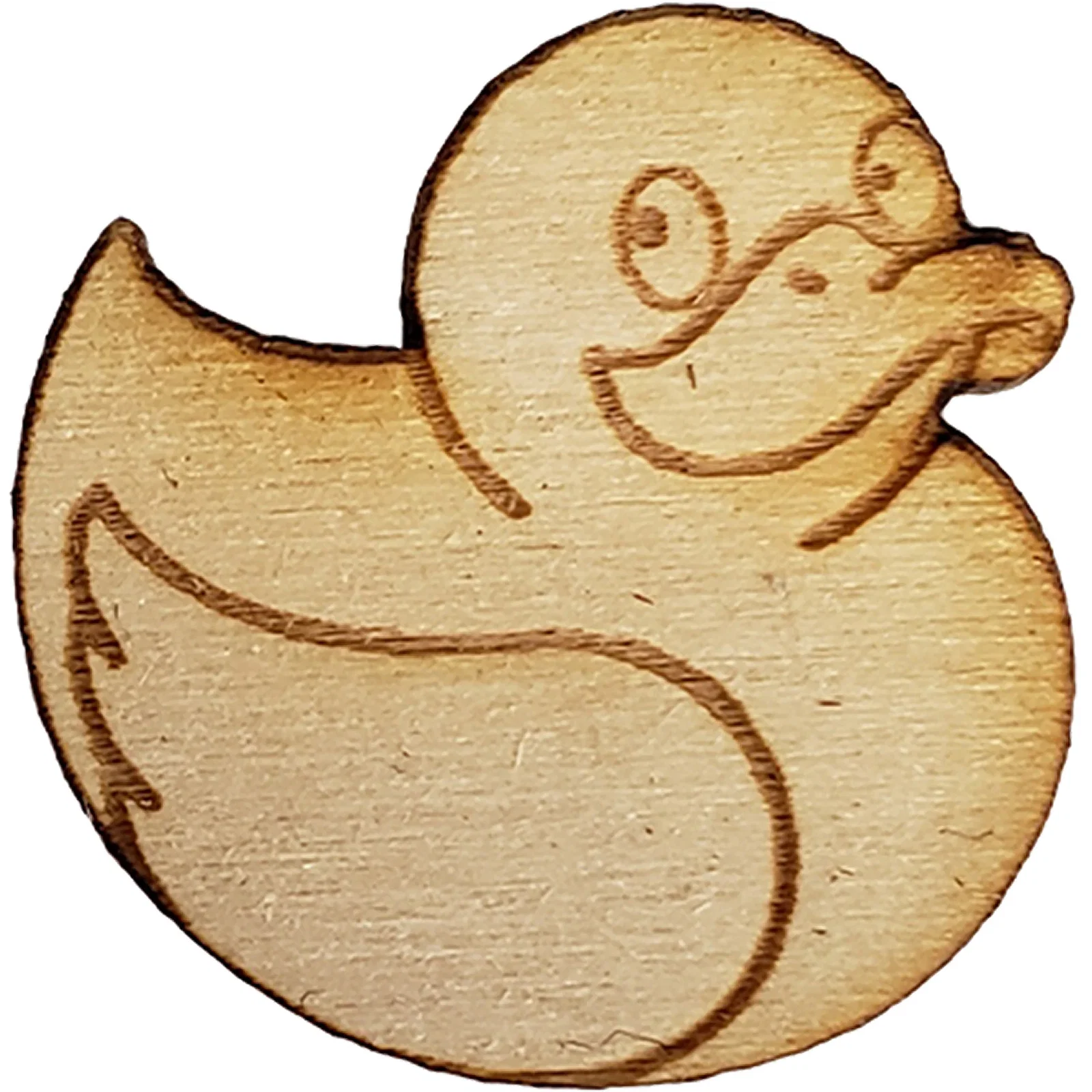 Wood Lapel Pins 3 4 W X 3 4 H — view 2