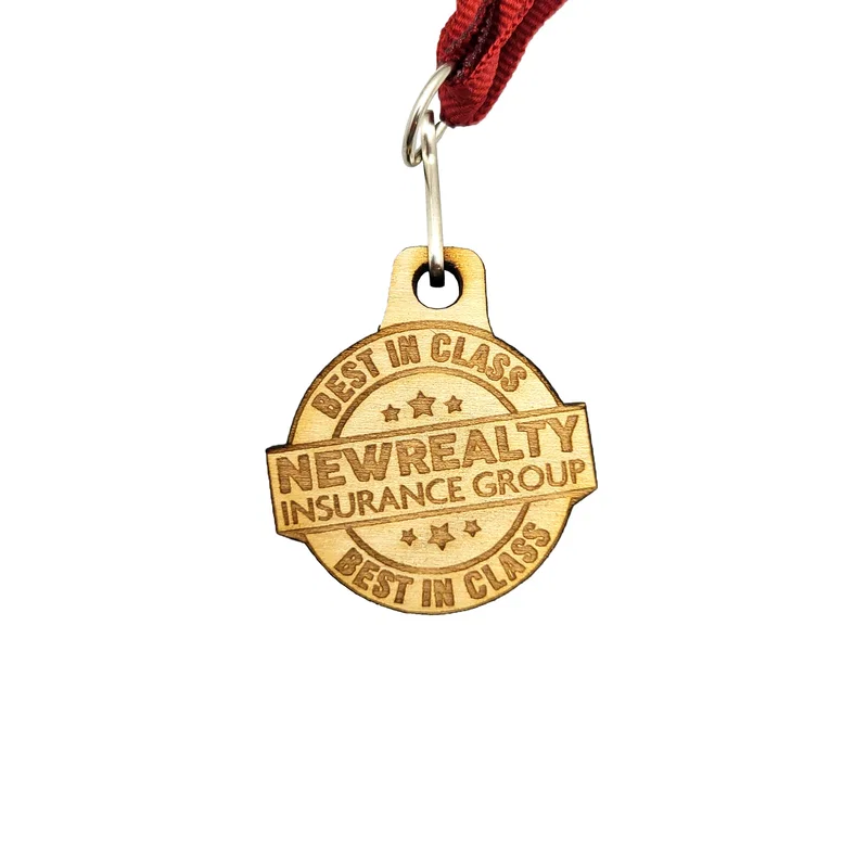 Wood Medals 1 1 2 W X 1 1 2 H — view 4