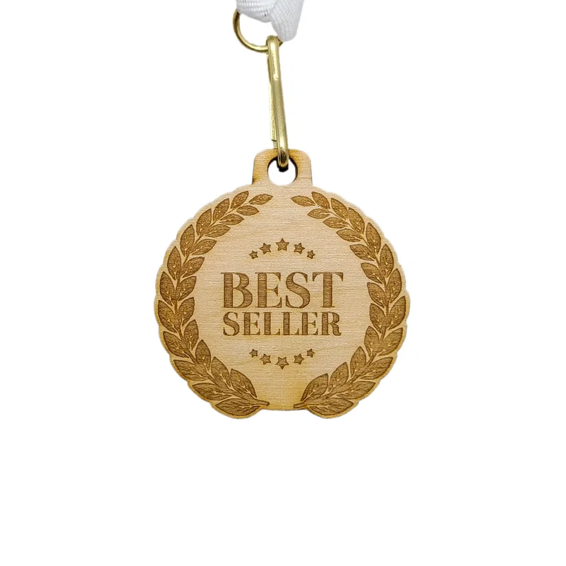 Wood Medals 2 W X 2 H — view 3